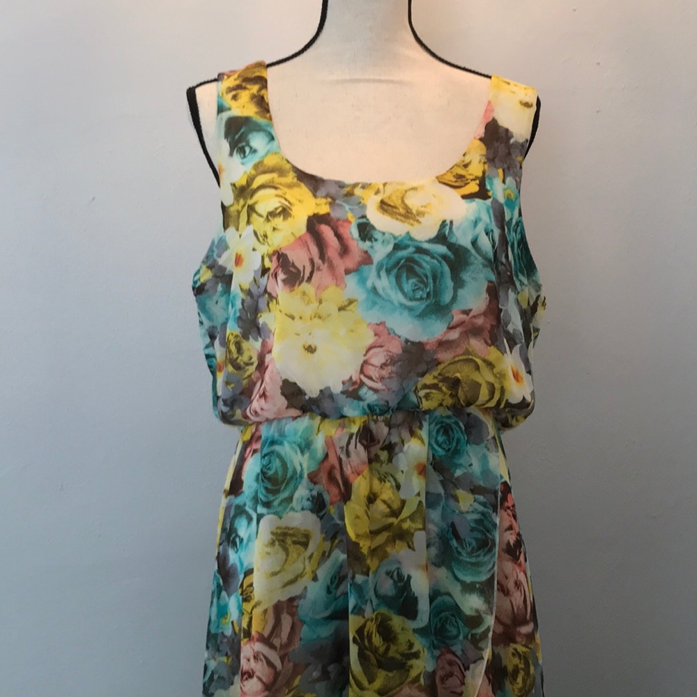 Beautiful floral summer dress